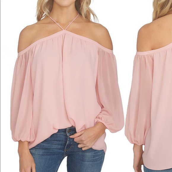 Blush Pink Blouse - Picture 4 of 7